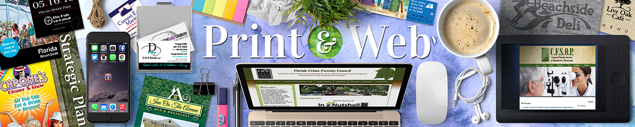 Graphic Design Studio offering print and web services - Sinclair Design Studio