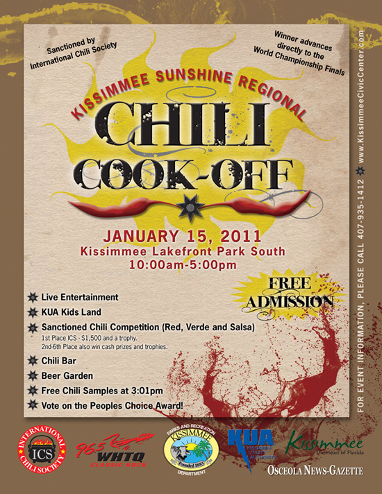Chili Cookoff Ad