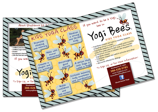 Yogi Bees Postcard