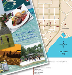 Safety Harbor Brochure & Map Design
